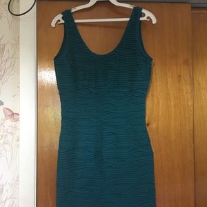 Green clubbing dress